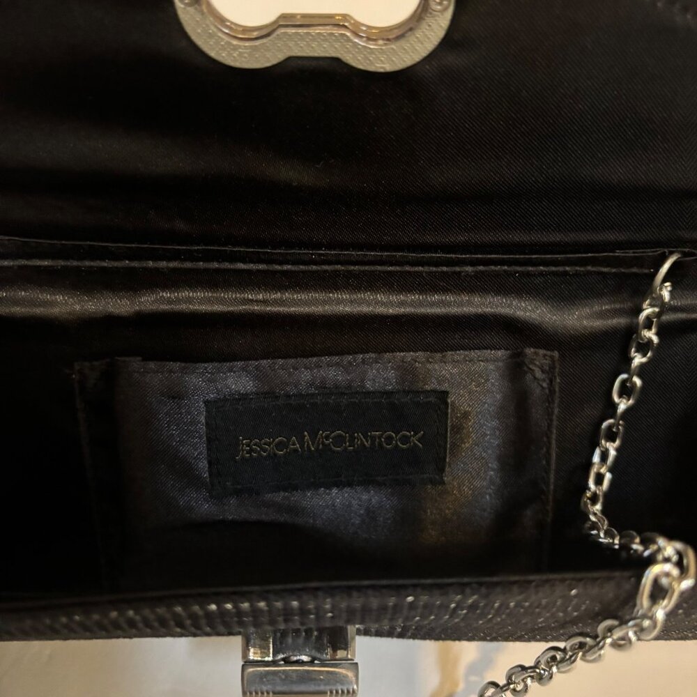 Jessica McClintock Clutch Bag Vintage - Picture 3 of 11